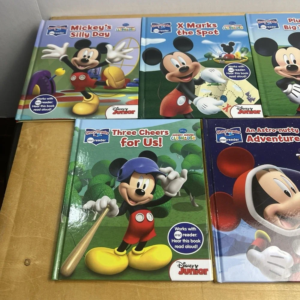 Story Reader Disney Mickey Mouse Clubhouse Lot of 7 Me Reader Hardcover Books‎